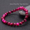 Fashion Gradient Color Tiger Eye Bracelets 1 Piece