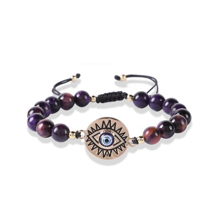 Fashion Eye Tiger Eye Bracelets 1 Piece