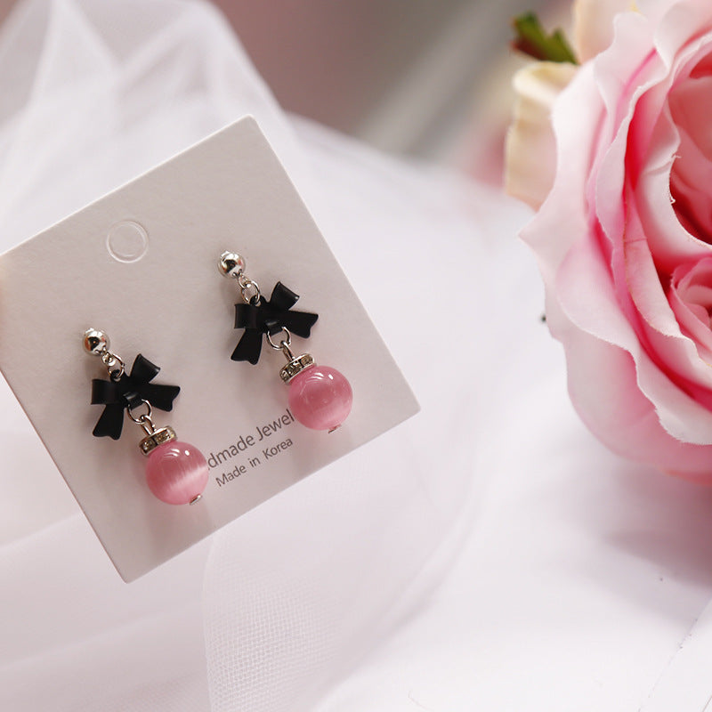 1 Pair Sweet Geometric Heart Shape Flower Alloy Plating Flowers Women's Earrings