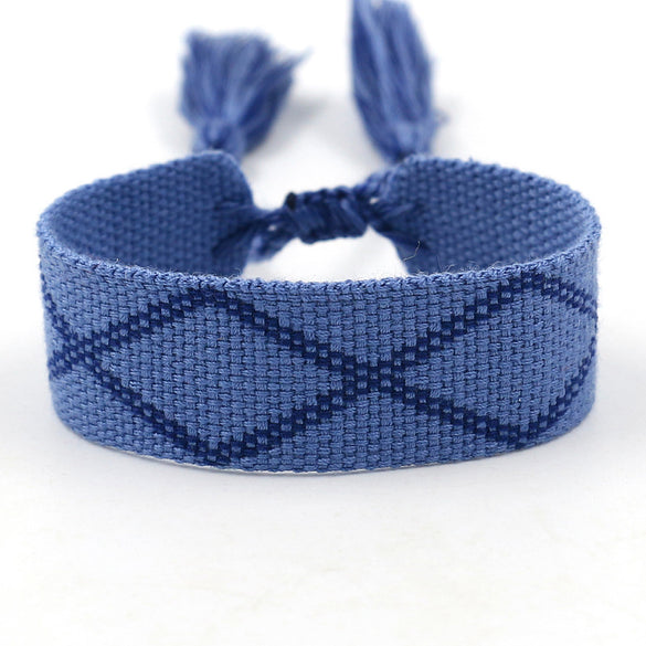 1 Piece Ethnic Style Polyester Handmade Unisex Bracelets