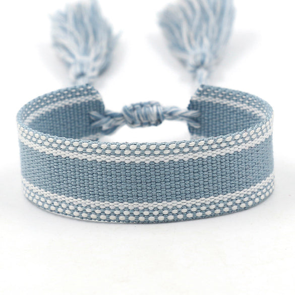 1 Piece Ethnic Style Polyester Handmade Unisex Bracelets
