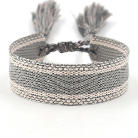 1 Piece Ethnic Style Polyester Handmade Unisex Bracelets