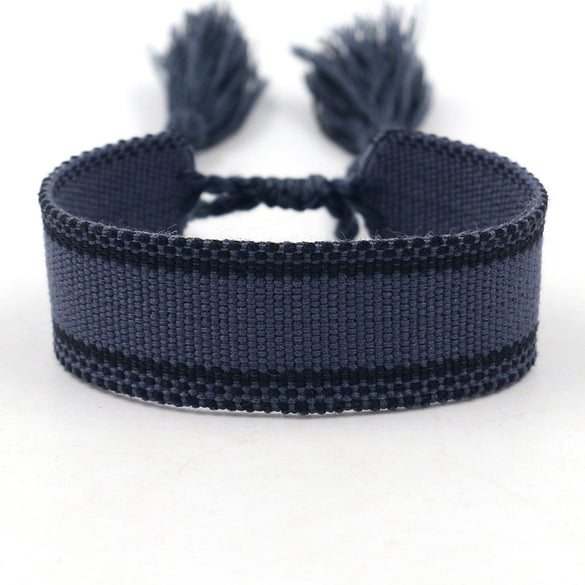 1 Piece Ethnic Style Polyester Handmade Unisex Bracelets