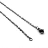 Fashion Solid Color Titanium Steel Plating Necklace 1 Piece