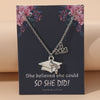 Fashion Number Graduation Cap Alloy Unisex Pendant Necklace