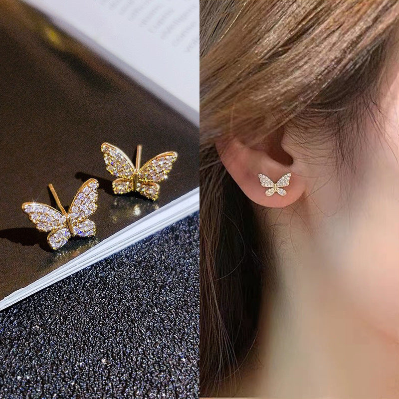 1 Pair Fashion Round Heart Shape Alloy Plating Inlay Artificial Gemstones Pearl Women's Ear Studs