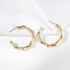 1 Pair Fashion Bamboo Alloy Plating Metal Women's Earrings