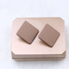 1 Pair Simple Style Geometric Arylic Stoving Varnish Women's Ear Studs