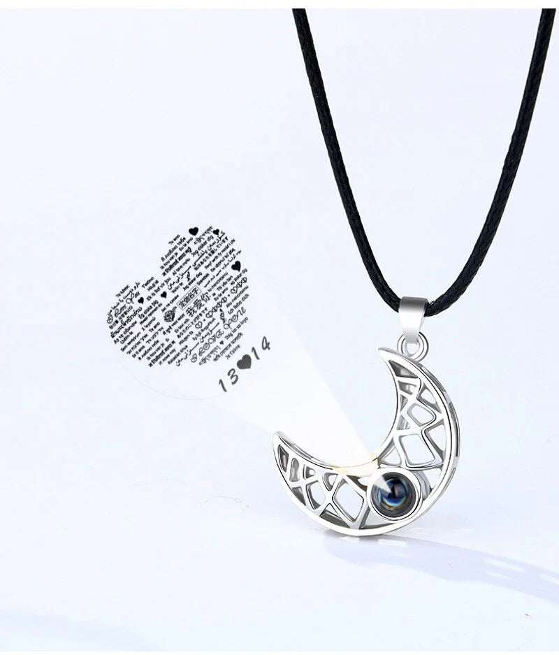 1 Set Sweet Geometric Sun Moon Alloy Metal Plating Unisex Pendant Necklace