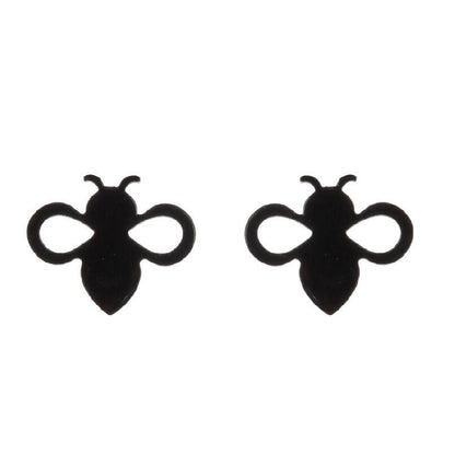 Simple Style Animal Stainless Steel Ear Studs 1 Pair