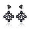 1 Pair Fashion Geometric Alloy Plating Artificial Pearls Rhinestones Women's Drop Earrings