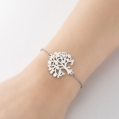 1 Piece Fashion Leaf Star Stainless Steel Plating Bracelets