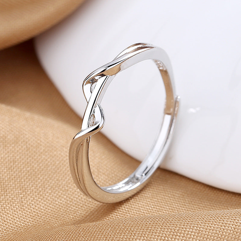 Sweet Waves Copper Open Ring In Bulk