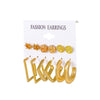 1 Set Fashion Triangle Circle Butterfly Synthetics Metal Copper Asymmetrical Inlay Artificial Pearls Rhinestones Zircon 18k Gold Plated Gold Plated Silver Plated Women's Earrings