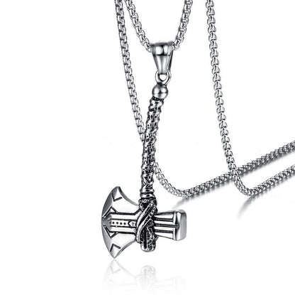 Retro Geometric Alloy Plating Necklace