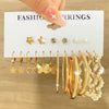 1 Set Simple Style Butterfly Alloy Inlay Pearl Zircon Women's Drop Earrings Earrings Ear Studs