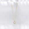 1 Piece Fashion Water Droplets Sterling Silver Inlay Zircon Pendant Necklace