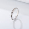 1 Piece Simple Style Geometric Sterling Silver Plating Rings