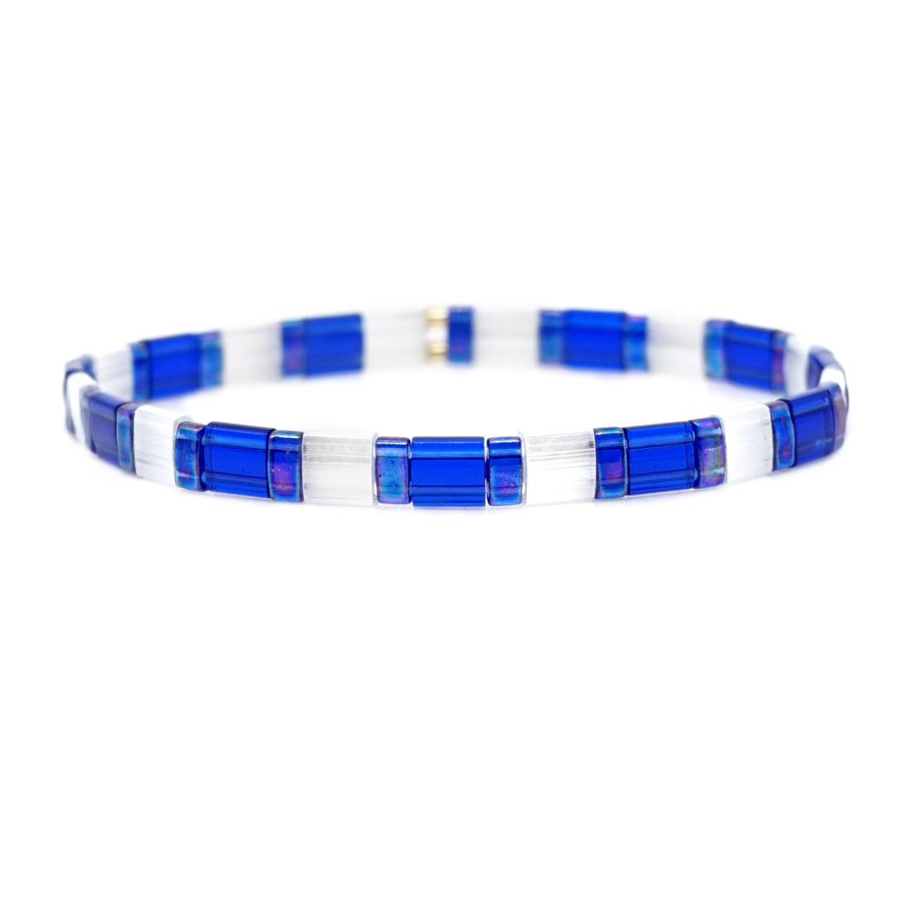 1 Piece Fashion Colorful Glass Women's Bracelets