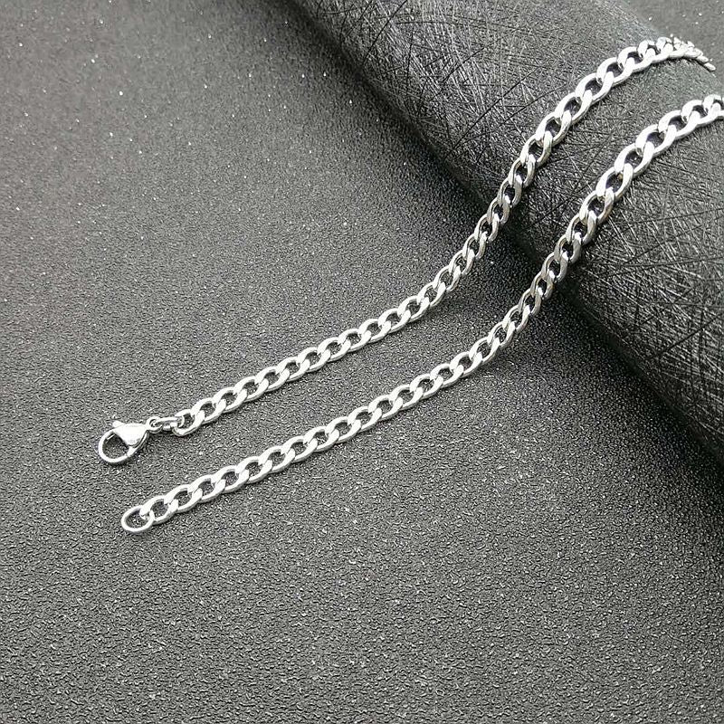 Hip Hop Chain Titanium Steel Necklaces