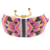 Wholesale Jewelry Ethnic Style Gradient Color Beaded Woven Bracelet Gooddiy