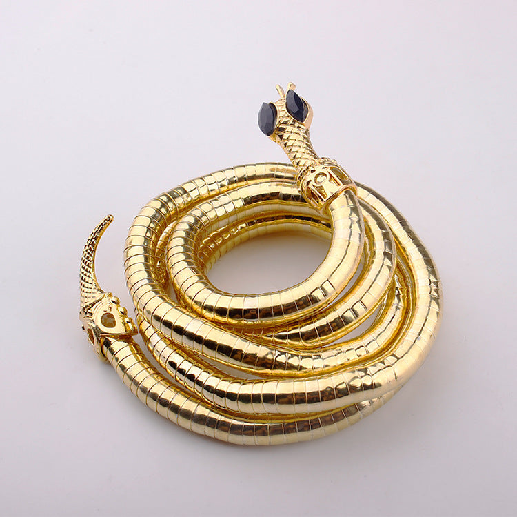 Commute Snake Alloy Plating Gold Plated Women's Choker