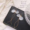 1 Pair Simple Style Flower Alloy Inlay Rhinestones Women's Earrings