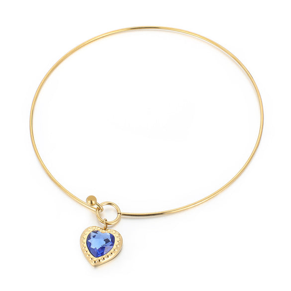 1 Piece Fashion Heart Shape Stainless Steel Plating Inlay Artificial Pearls