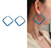 1 Pair Exaggerated Geometric Alloy Plating Women's Earrings