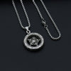 Hip-Hop Cross Star Snake Stainless Steel Alloy Plating Pendant Necklace