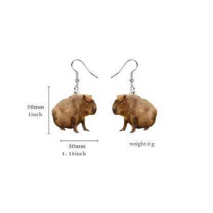 1 Pair Fashion Animal Arylic Women's Drop Earrings