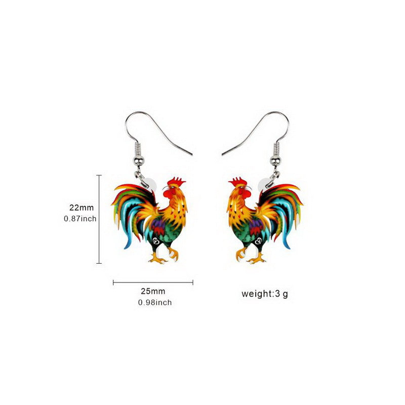 1 Pair Fashion Animal Arylic Women's Drop Earrings