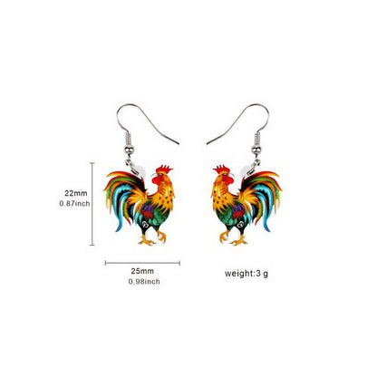 1 Pair Fashion Animal Arylic Women's Drop Earrings