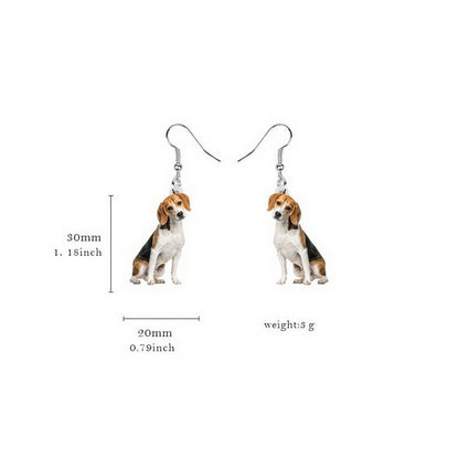 1 Pair Fashion Animal Arylic Women's Drop Earrings