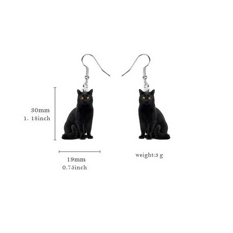 1 Pair Fashion Animal Arylic Women's Drop Earrings