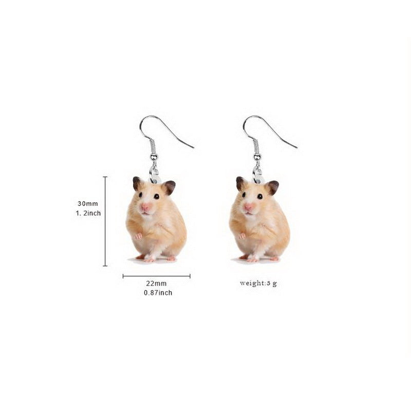 1 Pair Fashion Animal Arylic Women's Drop Earrings