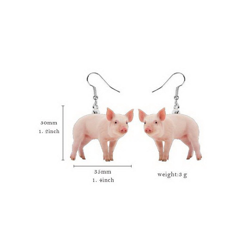 1 Pair Fashion Animal Arylic Women's Drop Earrings