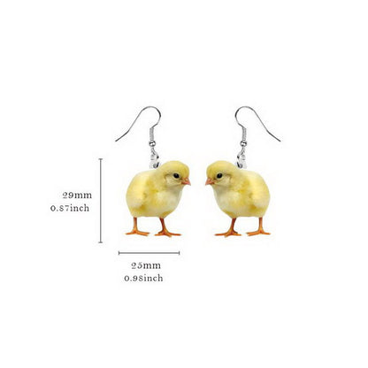 1 Pair Fashion Animal Arylic Women's Drop Earrings