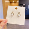 1 Pair Retro Leaf Square Alloy Women's Earrings