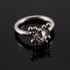 1 Piece Fashion Round Stainless Steel Diamond Nose Ring