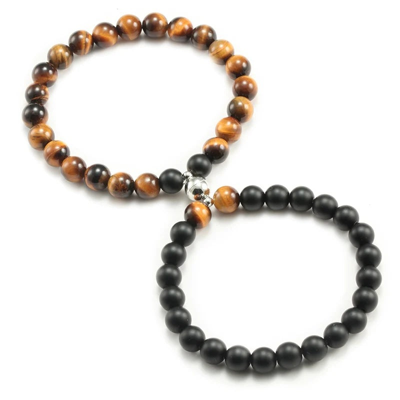 1 Set Simple Style Geometric Natural Stone Bracelets