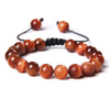 1 Piece Fashion Gradient Color Tiger Eye Beaded Bracelets