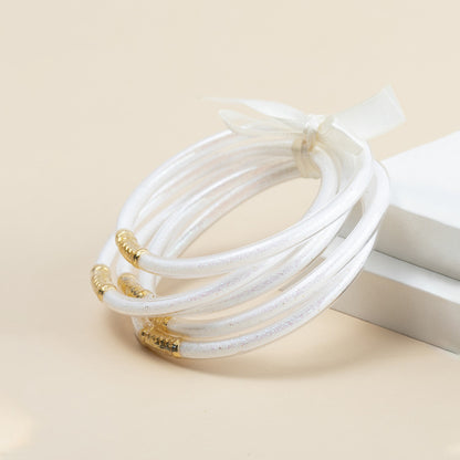 Lady Bow Knot Plastic Resin Women's Bracelets