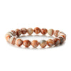 1 Piece Fashion Round Agate Handmade Bracelets