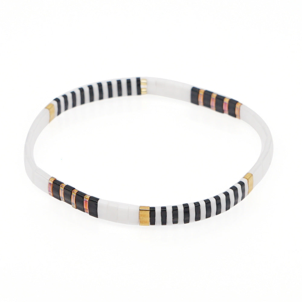 Fashion Rhombus Miyuki Tila Beads Wholesale Bracelets