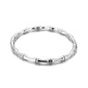 Fashion Bamboo Joint Titanium Steel Plating Bangle