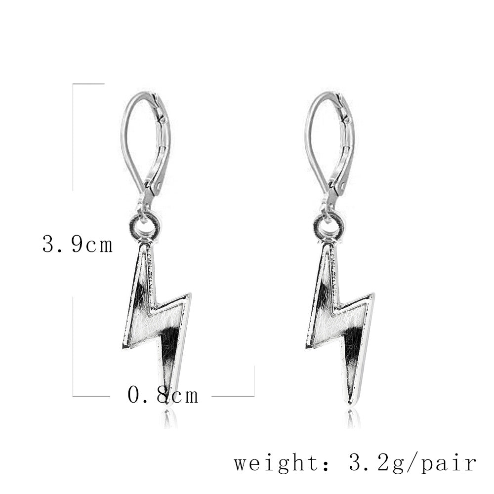 1 Pair Fashion Cow Pattern Star Butterfly Alloy Plating Women's Drop Earrings