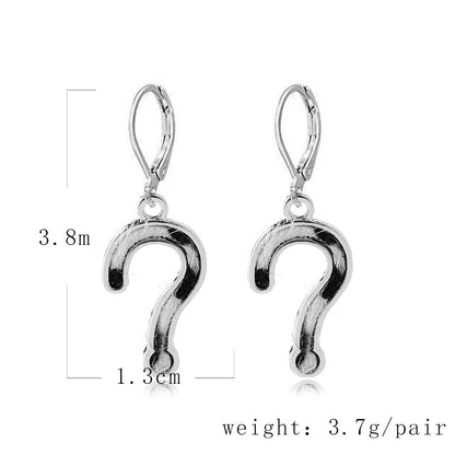 1 Pair Fashion Cow Pattern Star Butterfly Alloy Plating Women's Drop Earrings