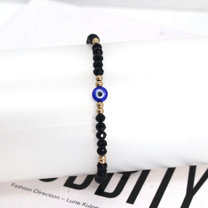 Simple Style Devil's Eye Beaded Plastic Wholesale Bracelets