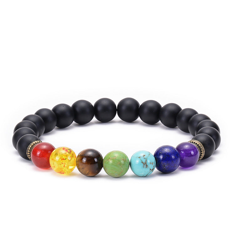 Fashion Colorful Natural Stone Beaded Bracelets